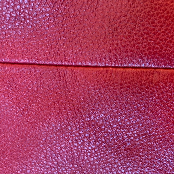 COACH Madison Phoebe Red Leather Shoulder Bag 26224 - Picture 8 of 8